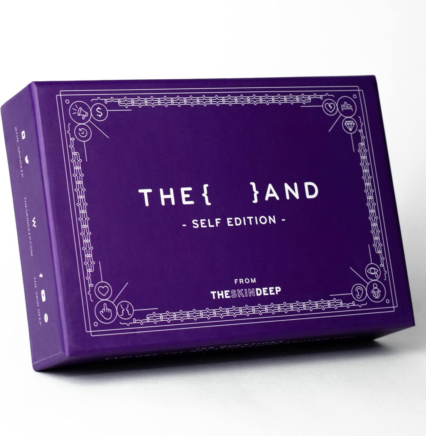 {THE AND} Self Love Edition – 199 Self Reflection Cards to Improve Self Awareness – Self Care Question Card Deck to Prompt Mindfulness & Meditation – Explore Identity for Women & Men By The Skin Deep