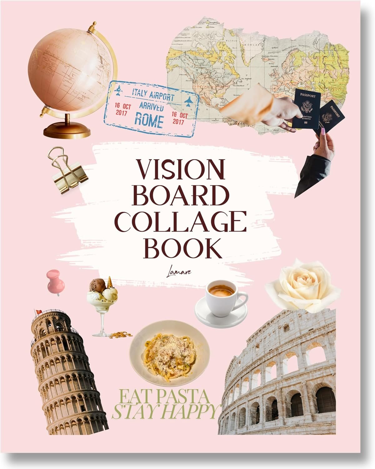 Lamare Vision Board Collage Book – 1000+ Images Vision Board Supplies