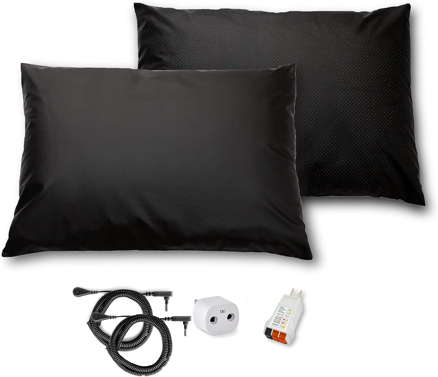 Earthing Elite Pillow Cover Kit 2 Pack (Standard Size), Clint Ober’s EARTHING Products