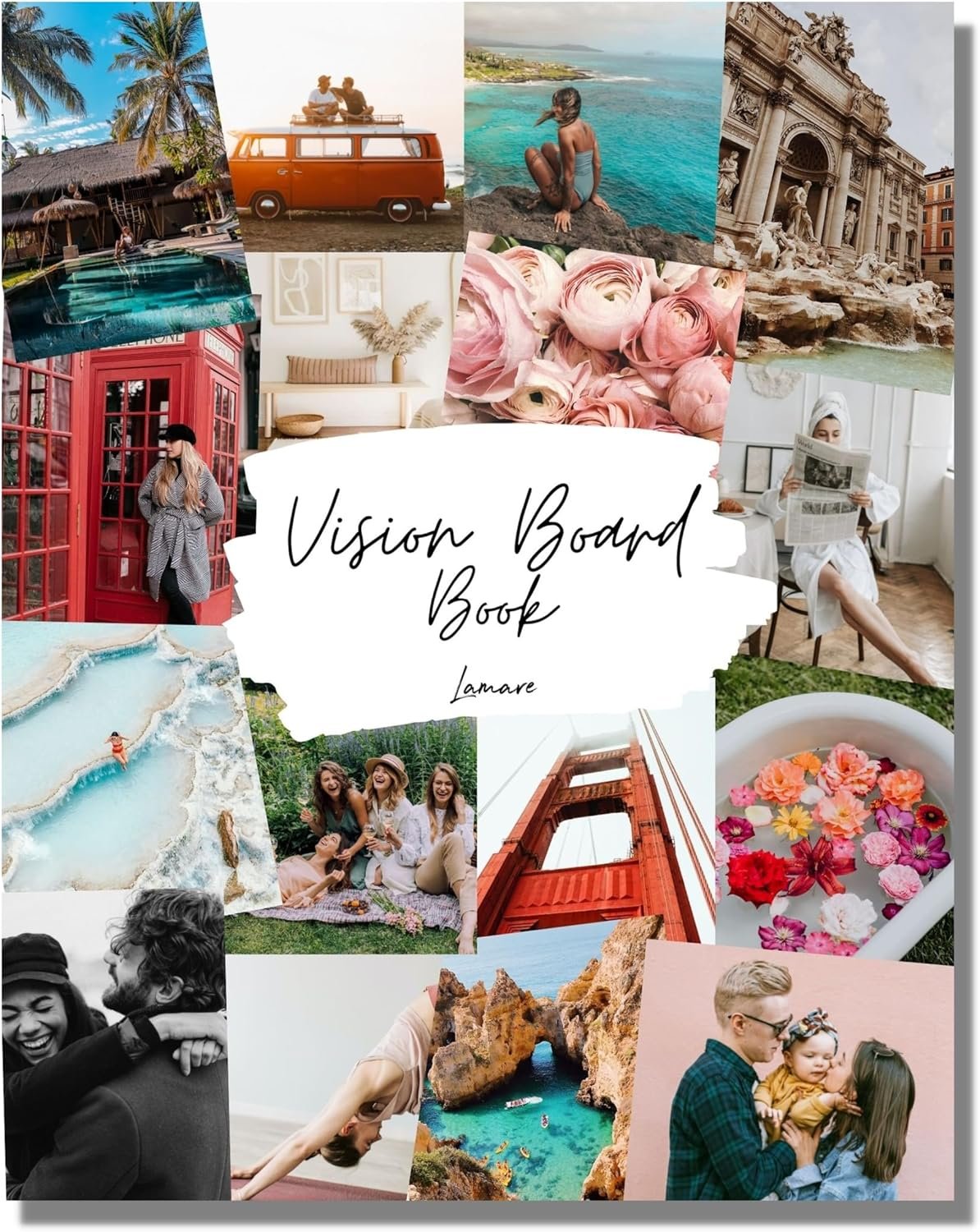 Lamare Vision Board Book -1000+ Vision Board Images, Vision Board Supplies