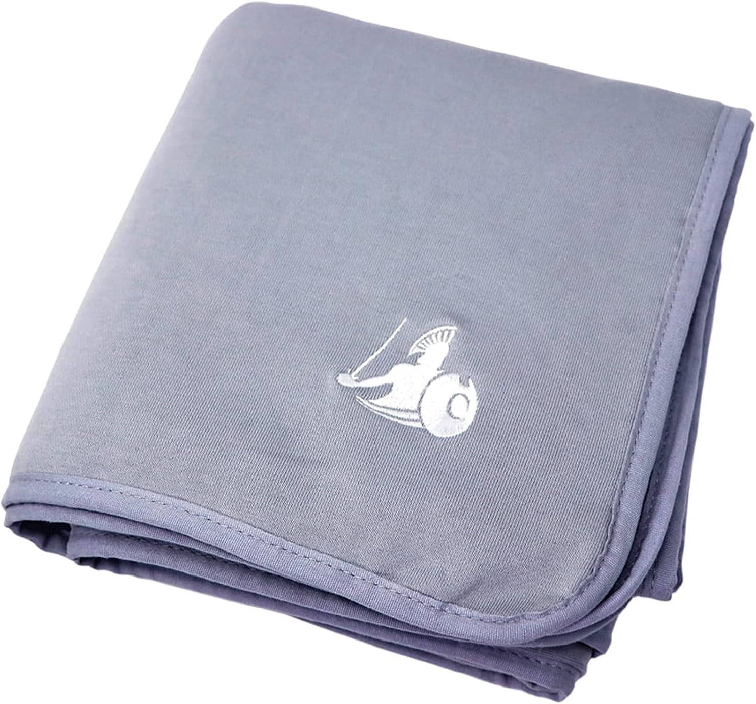 DefenderShield EMF Protection Blanket – Radiation Blocker & Pregnancy Blanket for Bed, Couch & Travel – Washable Cotton Colored Duvet Cover Add-On, Small – 36″ x 35″