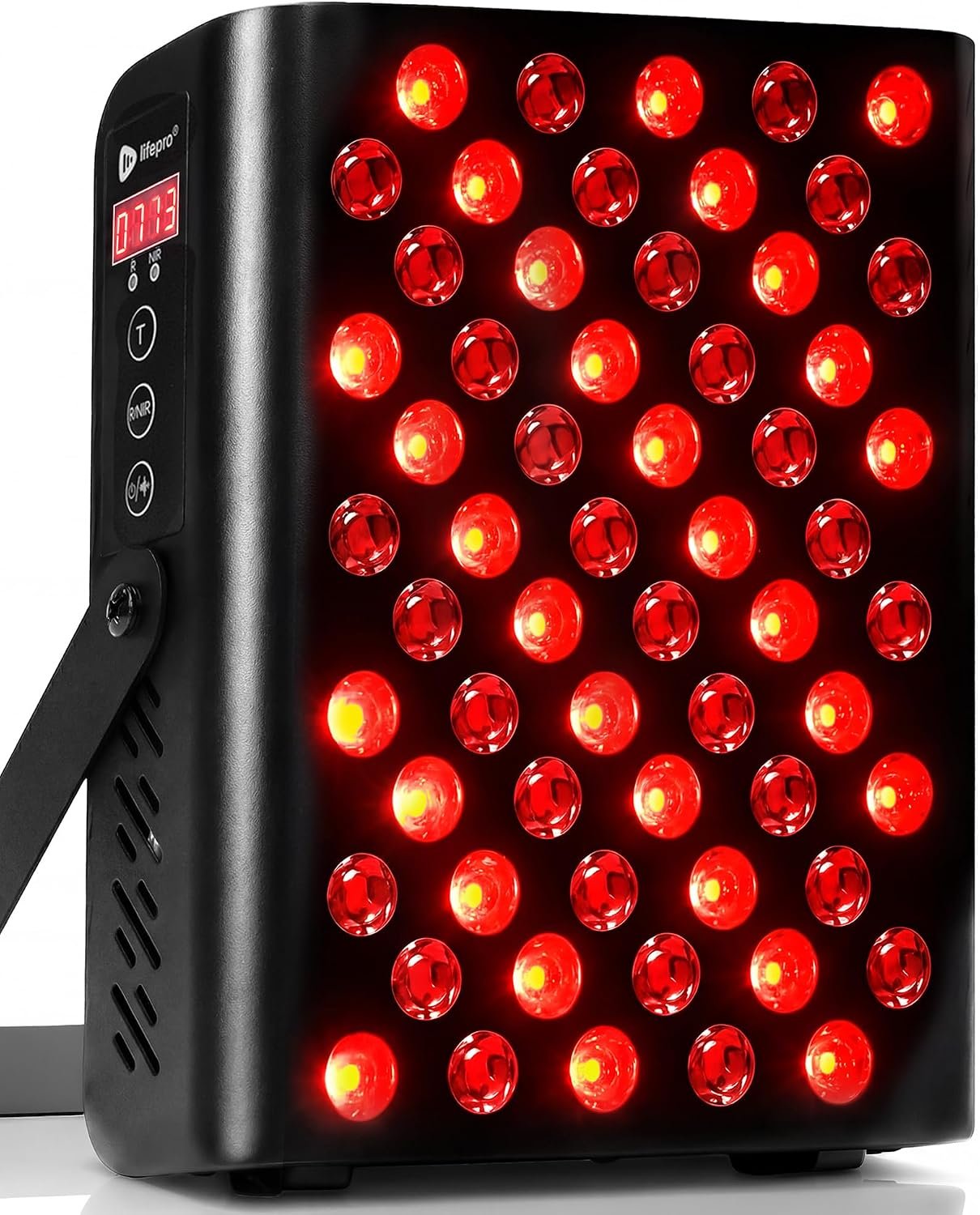 Lifepro Red Light Therapy for Body Panel – 90 & 120 Dual Chip LEDs – 660nm & 850nm Near Infrared Full Body Red Light Therapy Panel – for General Wellness & Comfort – Includes Hanging Kit and Eyewear