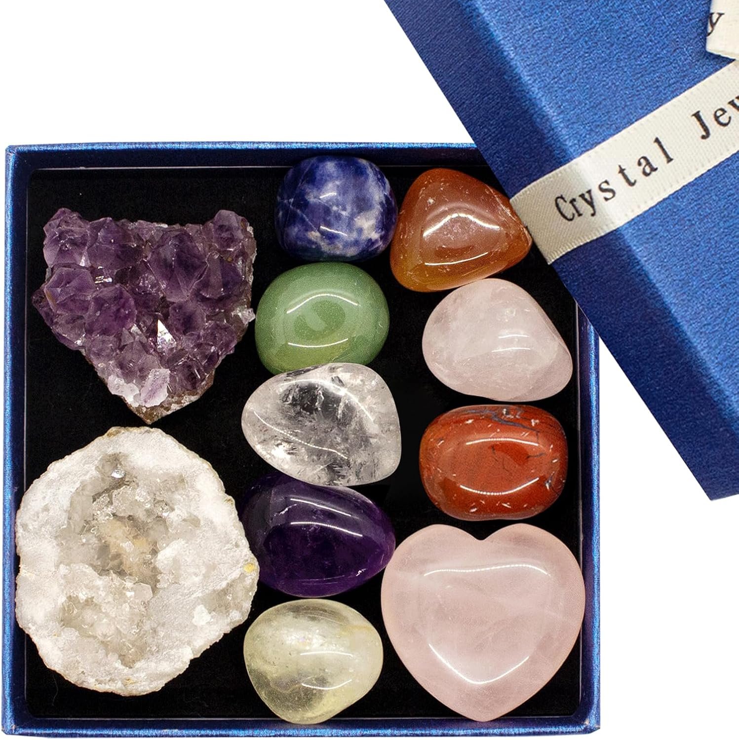 Crystals and Healing Stones, Healing Crystals, Chakra Stones,Crystals and Stones, Healing Crystals and Stones, Crystal Set, Crystal Gift Box