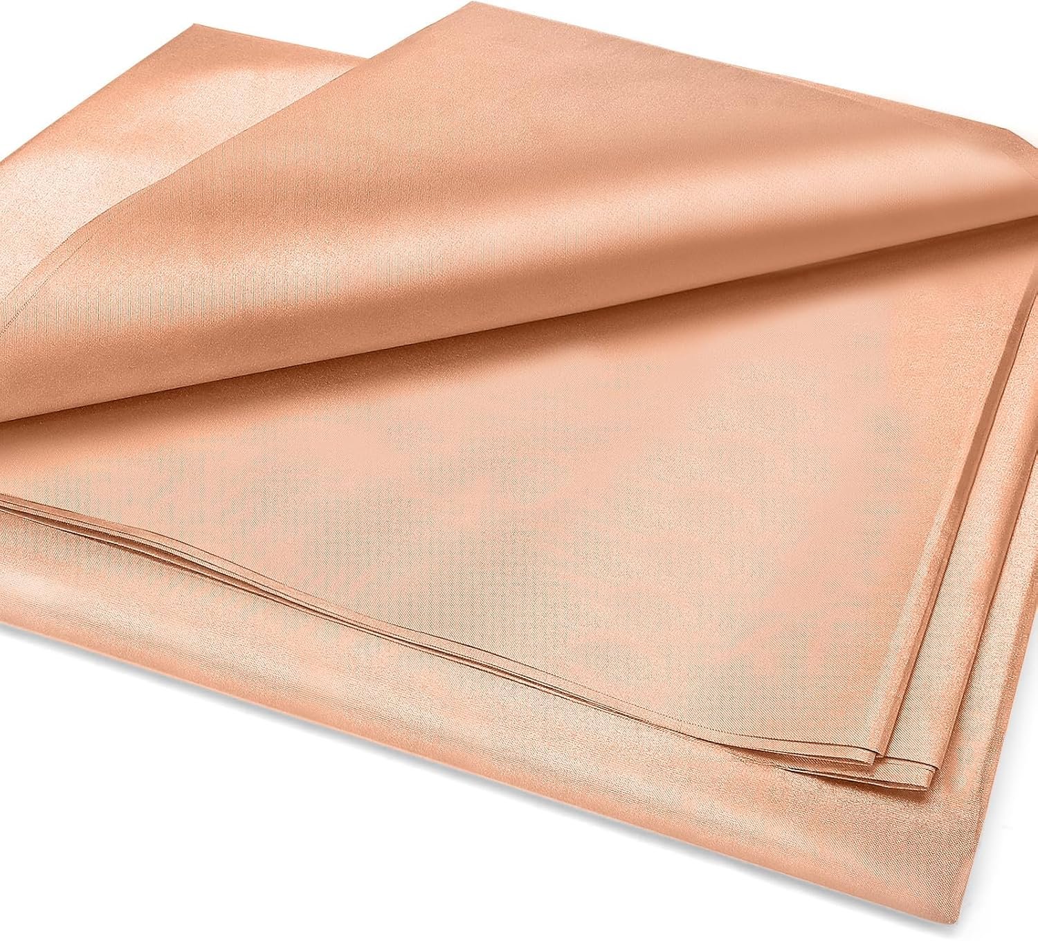 Amerthing Pure Copper Faraday Fabric RF & LF Electromagnetic Fields Gold Color Blocking Fabric 2 Meters (78″x43″ inch)