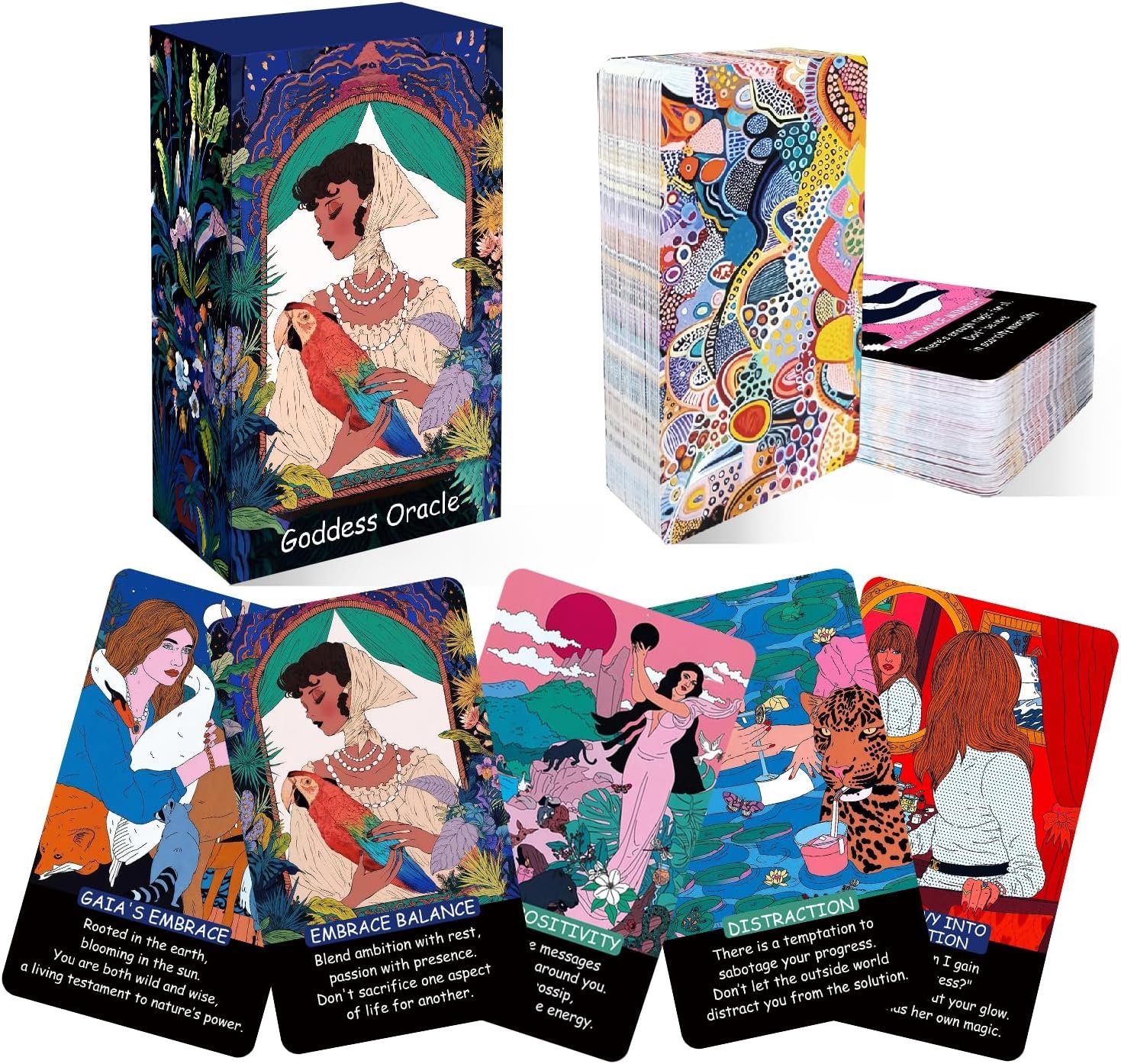 58 Nature-Infused Oracle Cards for Modern Life｜Beginner-Friendly Healing & Inspiration Deck