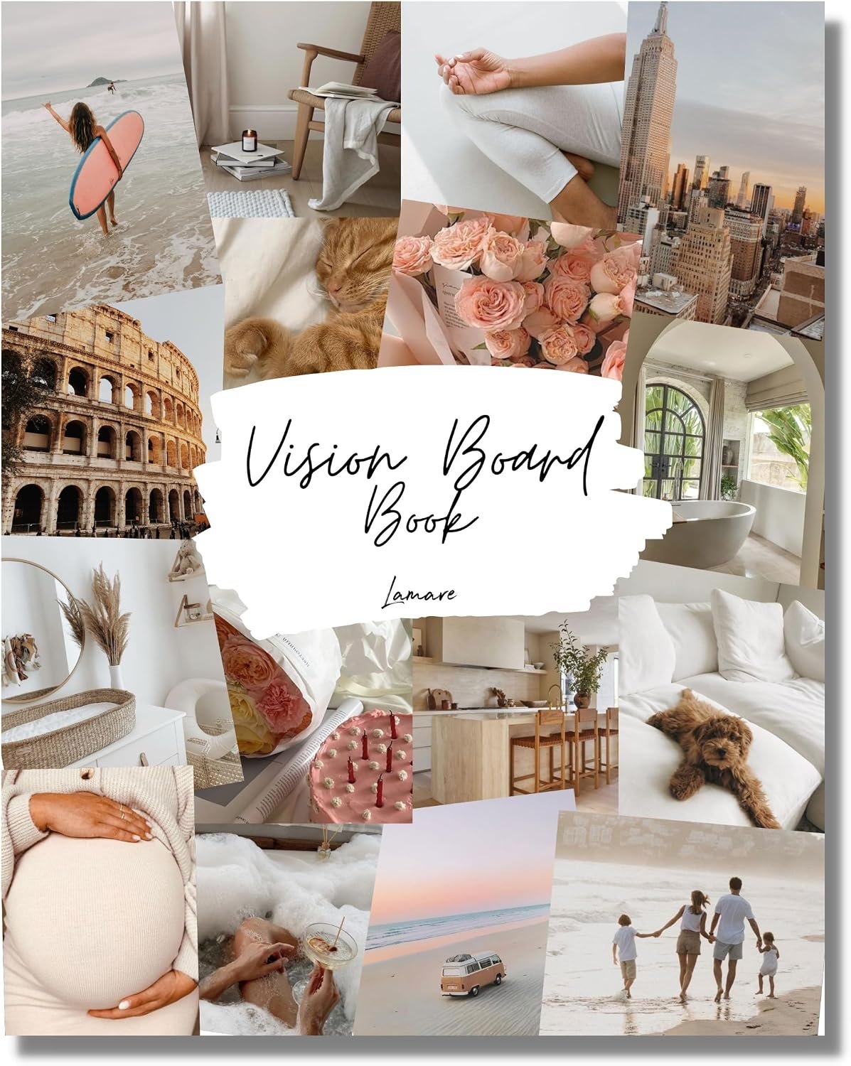 Lamare Vision Board Book -1000+ Vision Board Images, Vision Board Supplies