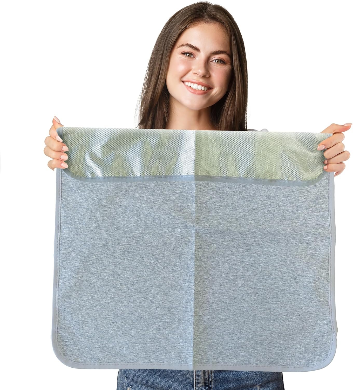 TOMUM EMF Radiation Shielding Protection Blanket – Faraday Blanket for EMF Radiation Protection and Blocking – RF Blocker Shield Anti-Radiation Cotton Blankets for Pregnancy Laptop Phone Signal