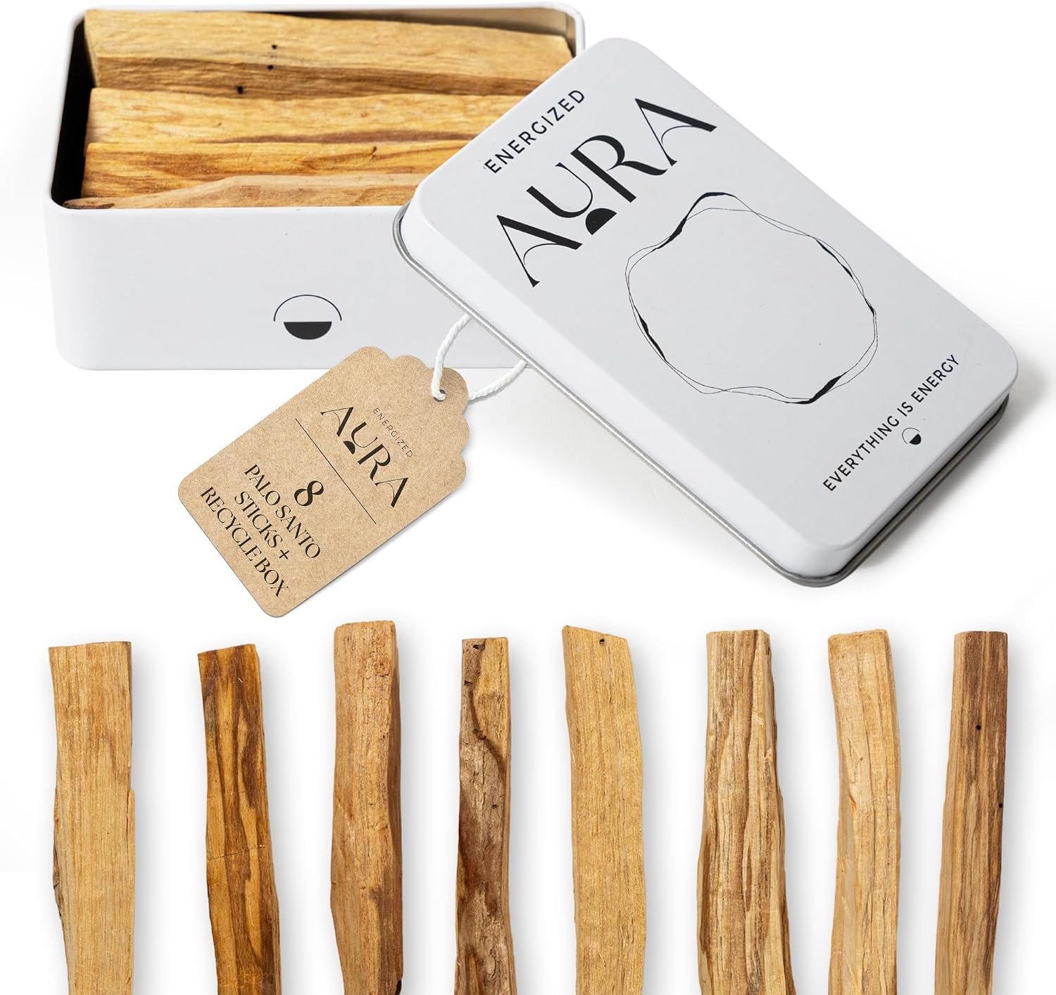 Palo Santo Sticks – Palo Santo Stick – Authentic Real PaloSanto – Premium Palosanto – Smudging – from Peru – Palo – 8 Sticks