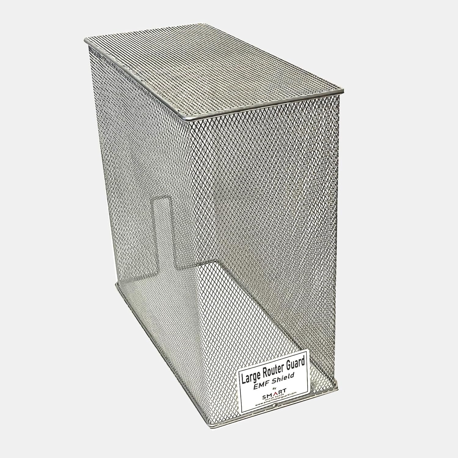 Large WiFi Router Guard Cover (Made in The US!) Faraday cage Shields EMF Your Router emits so You can Still use The Router While reducing EMF Exposure