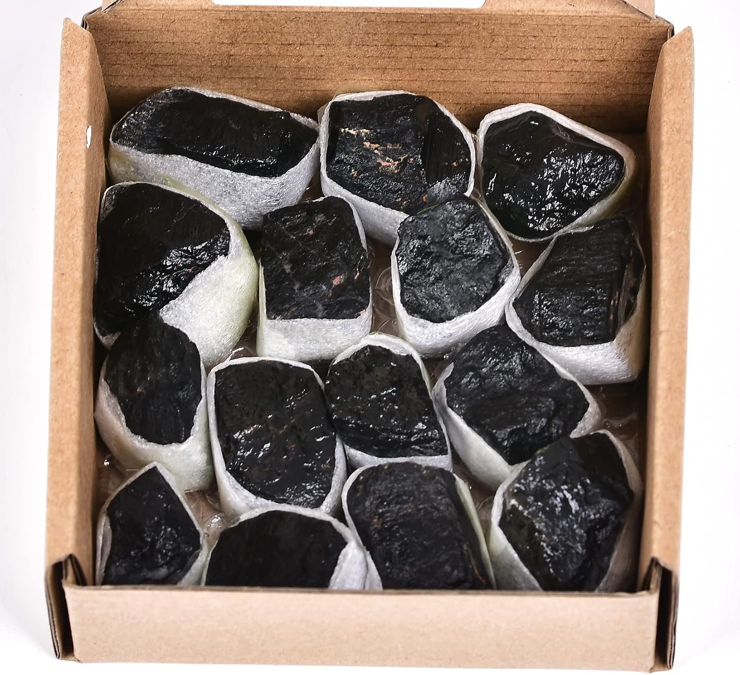 JIC Gem Irregular Shape Black Tourmaline Crystal Healing Stones Bulk Rose Quartz Crystals Rough Stones Labradorite Crystal and Healing stones Raw Crystal Gemstone Bulk