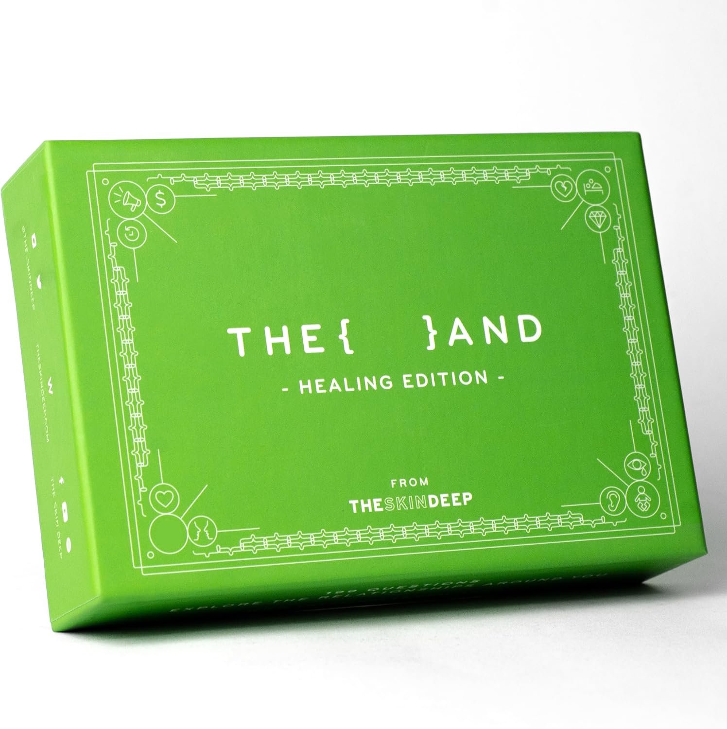 {THE AND} Healing Edition – 199 Question Cards to Heal Strained Relationships – Reconnect by Understanding & Releasing Hurt Feelings – Couple Card Game to Have Difficult Conversations By The Skin Deep