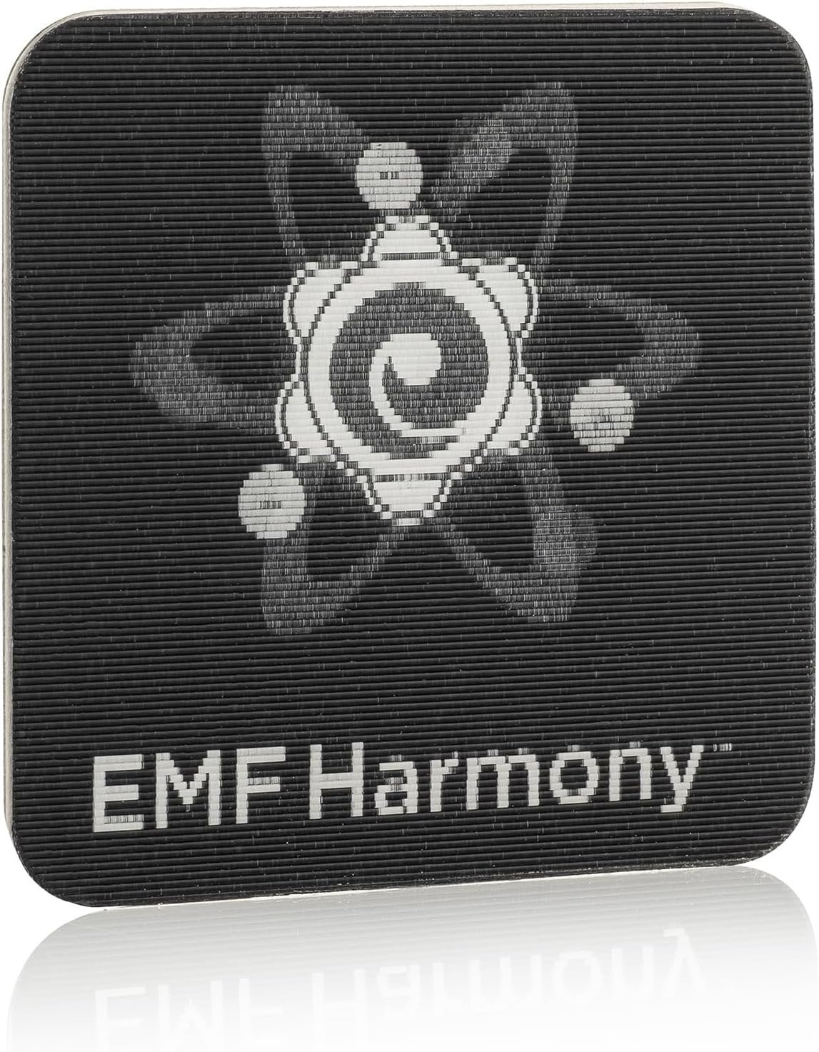 EMF Harmony Harmonizer Plus Phone Sticker – 1.2″ Stainless Steel Adhesive Disc for Phones & Devices, Reusable Accessory for Daily Peace of Mind in The Modern Age