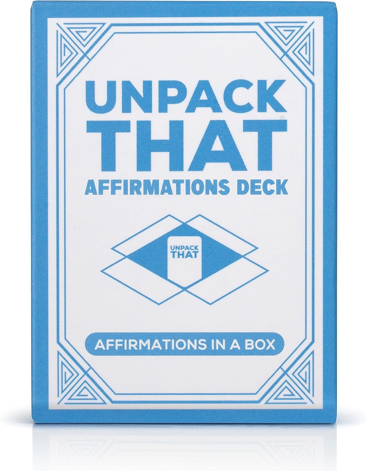 UNPACK THAT Affirmations Deck – 100 Positive Message Cards for Mindfulness & Self-Care | Uplifting Gift for Women, Friends & Family