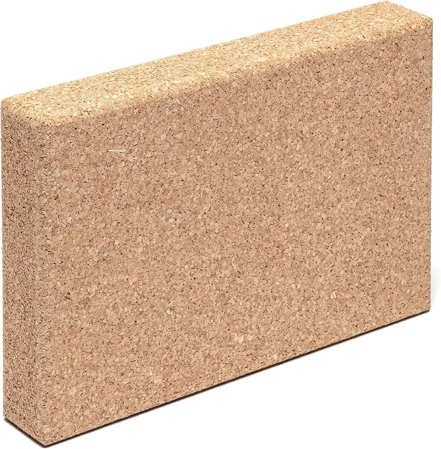 Go4Cork Cork Yoga Block | Non-Toxic, Alternative To Foam Yoga Blocks | Odorless, Soft, Non-Slip, Workout & Exercise | Yogi Gift Accessories | Men & Women | Eco Friendly, Sustainable