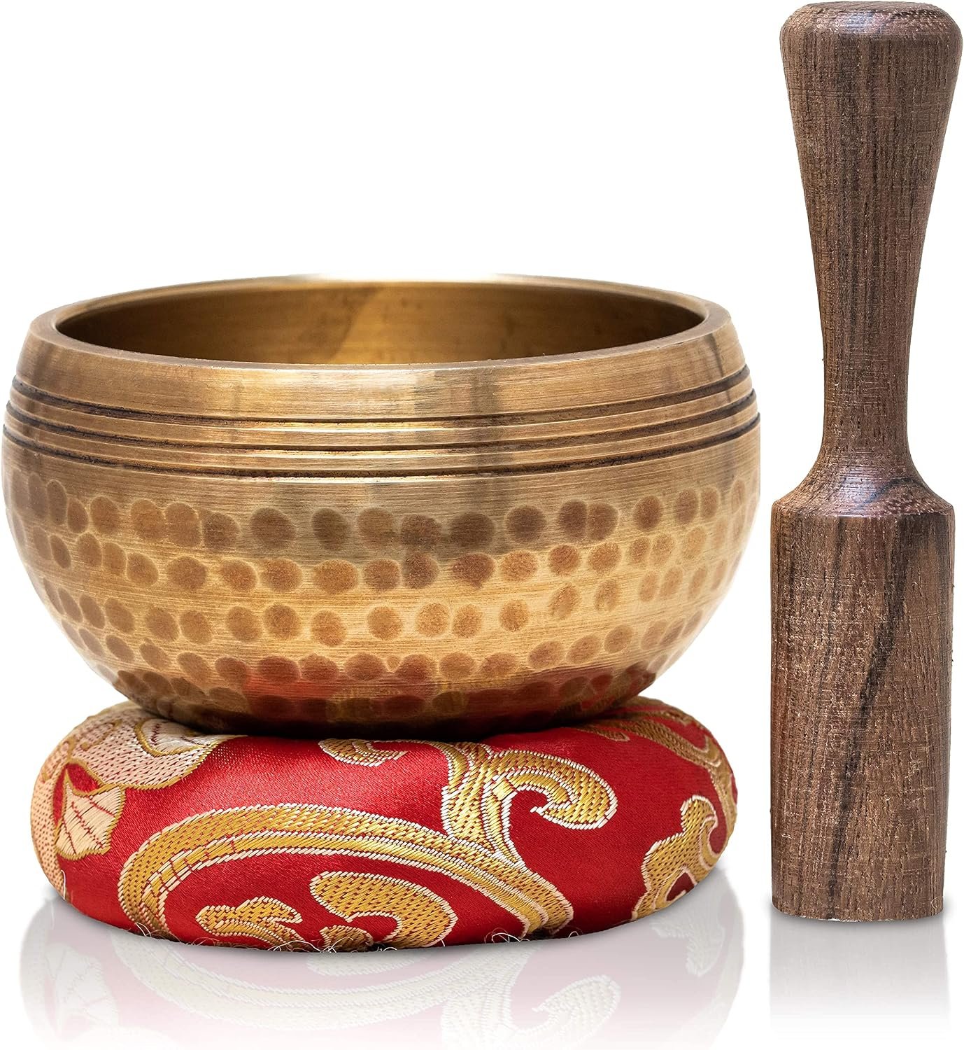 HIMALAYAN HEALING® Tibetan Singing Bowls Set~ Meditation Sound Bowl hand Hammered in Nepal For Yoga, Meditation, Mindfulness, Healing & Chakra balancing~