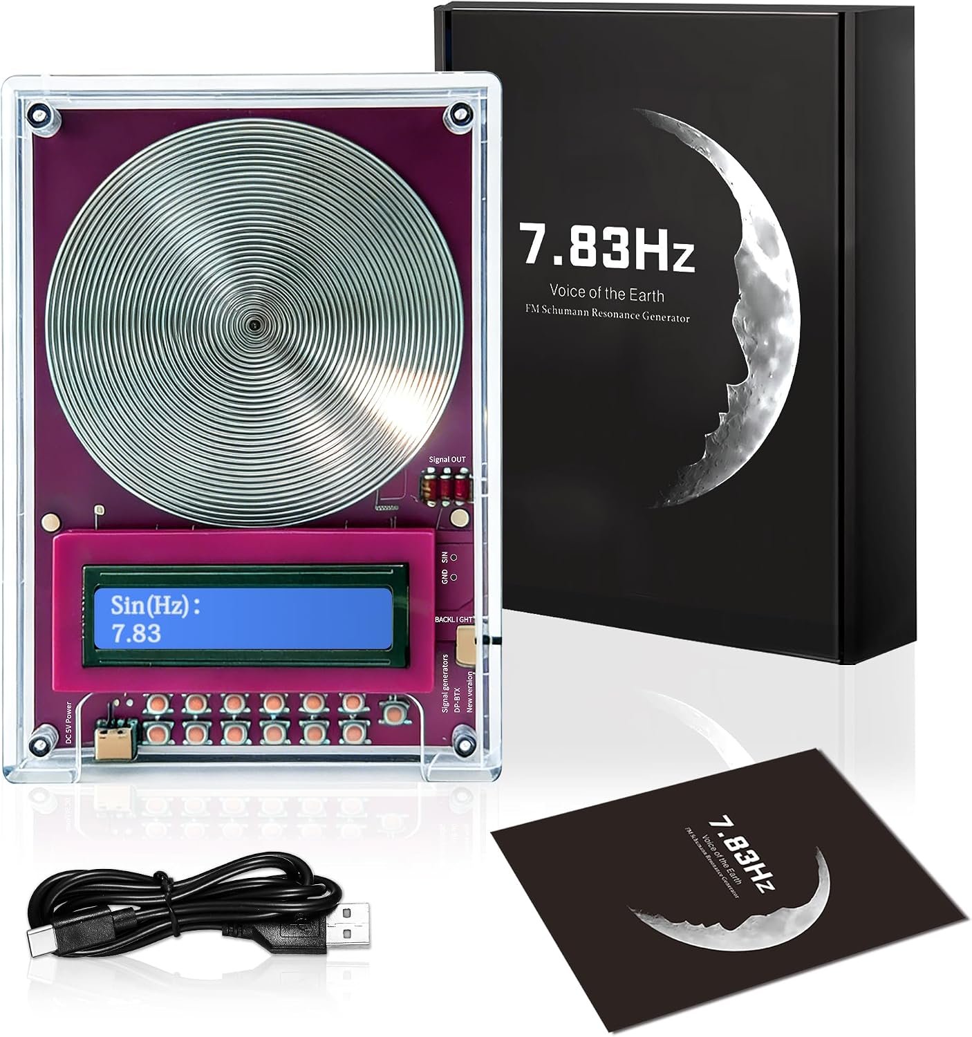 BENJEN 0.01Hz-200kHz Adjustable Frequency Generator for Healing
