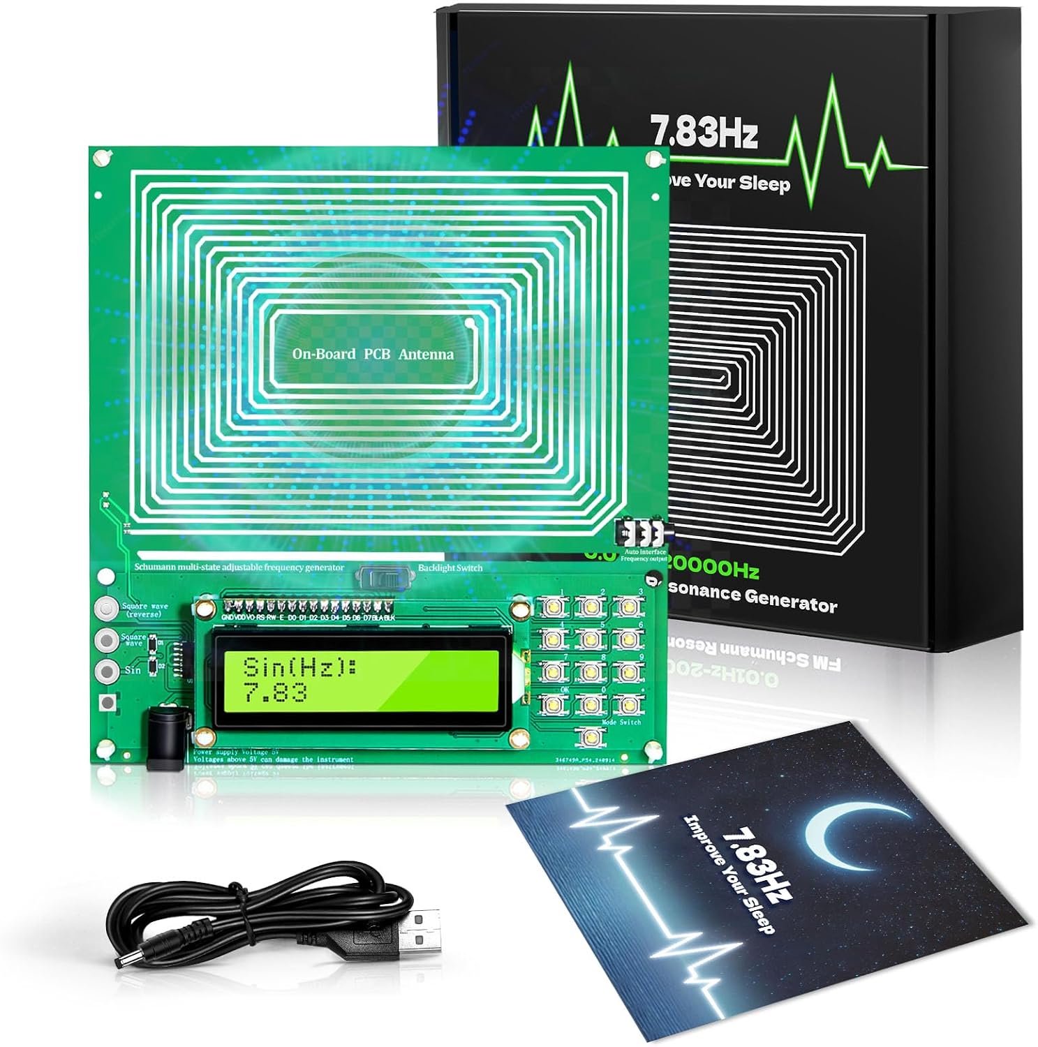 Frequency Generator for Healing (0.01Hz-200KHz)